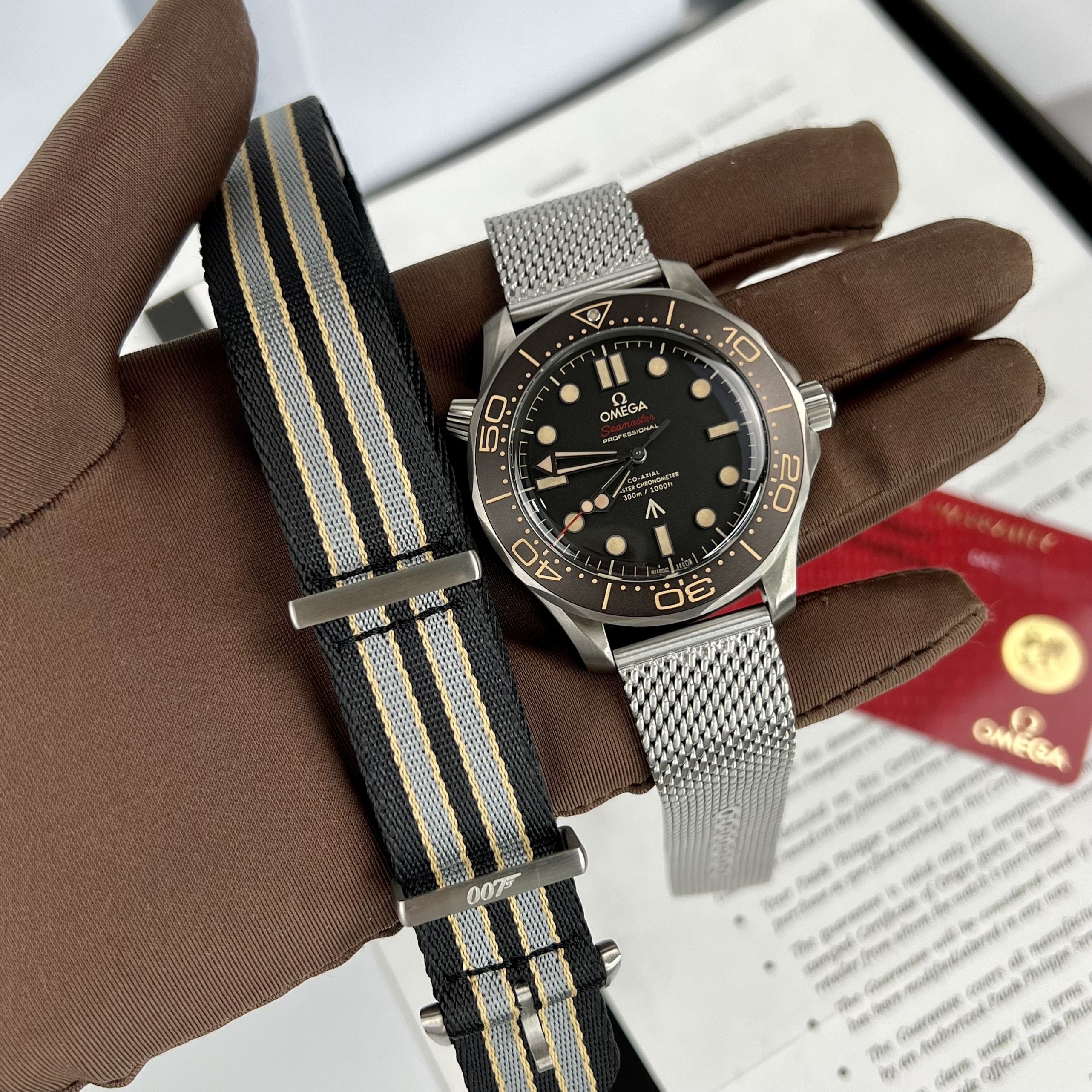 Đồng Hồ Nam Omega Seamaster Diver 300M Replica 11 Cao Cấp Nhất Size 40mm