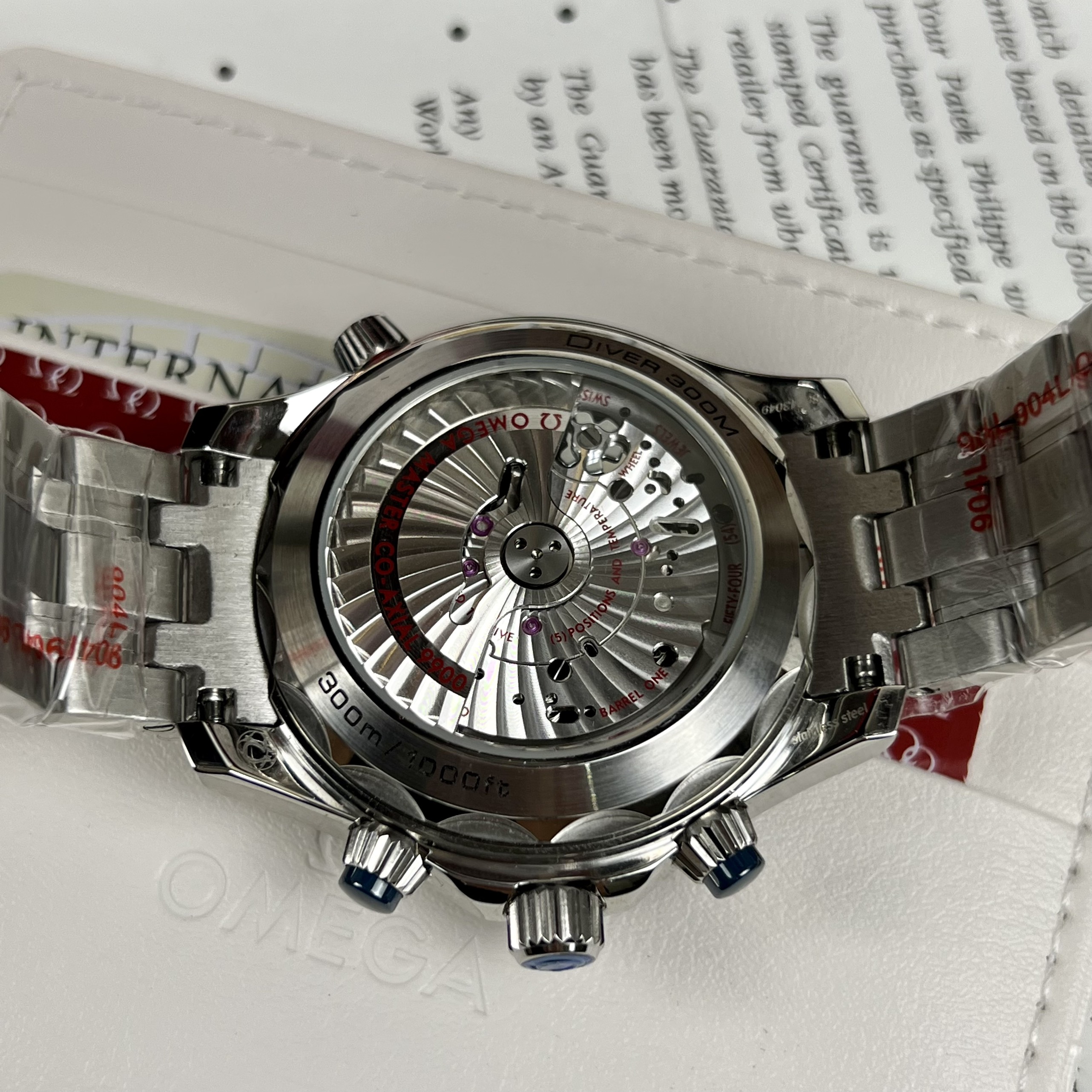 Đồng Hồ Nam Omega Seamaster Diver 300 Chronograph Replica 11 Automatic Thuỵ Sỹ 42mm